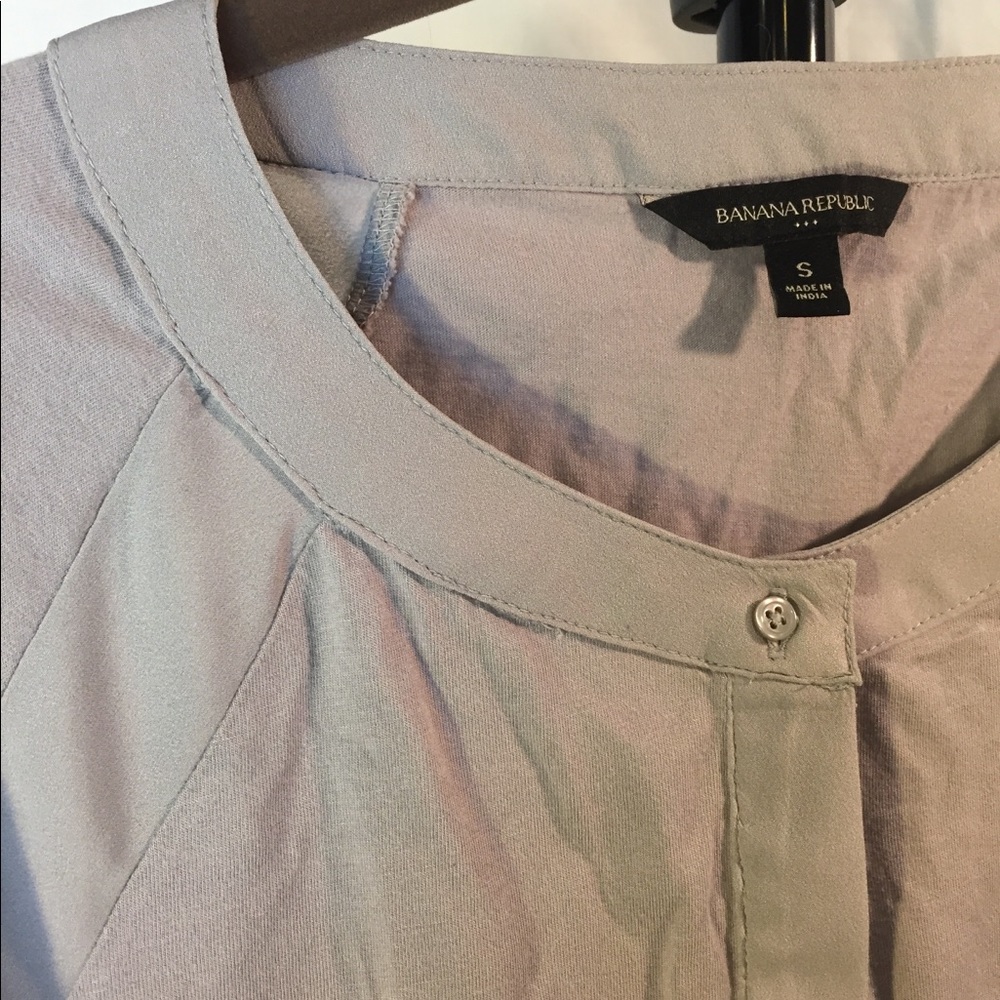 Grey cotton t-shirt